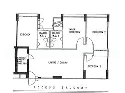 Blk 3 Pine Close (Geylang), HDB 4 Rooms #582961791